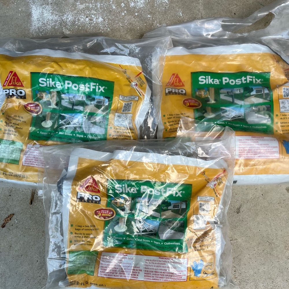 Sika Post Fix Bags for Setting Posts